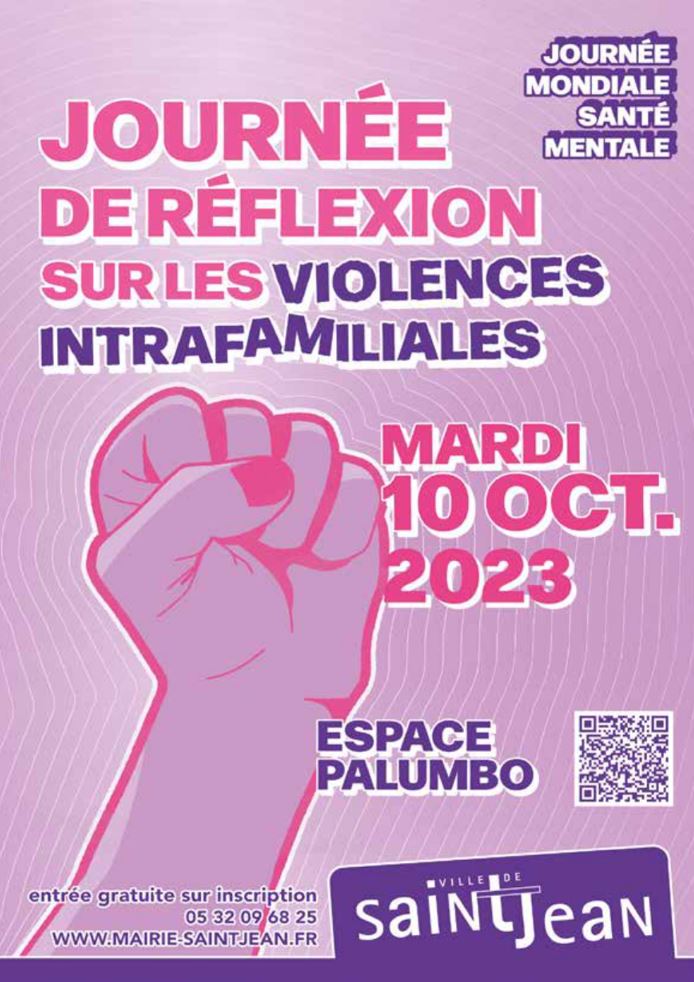 Journée de réflexion sur les violences intrafamiliales à Saint-Jean