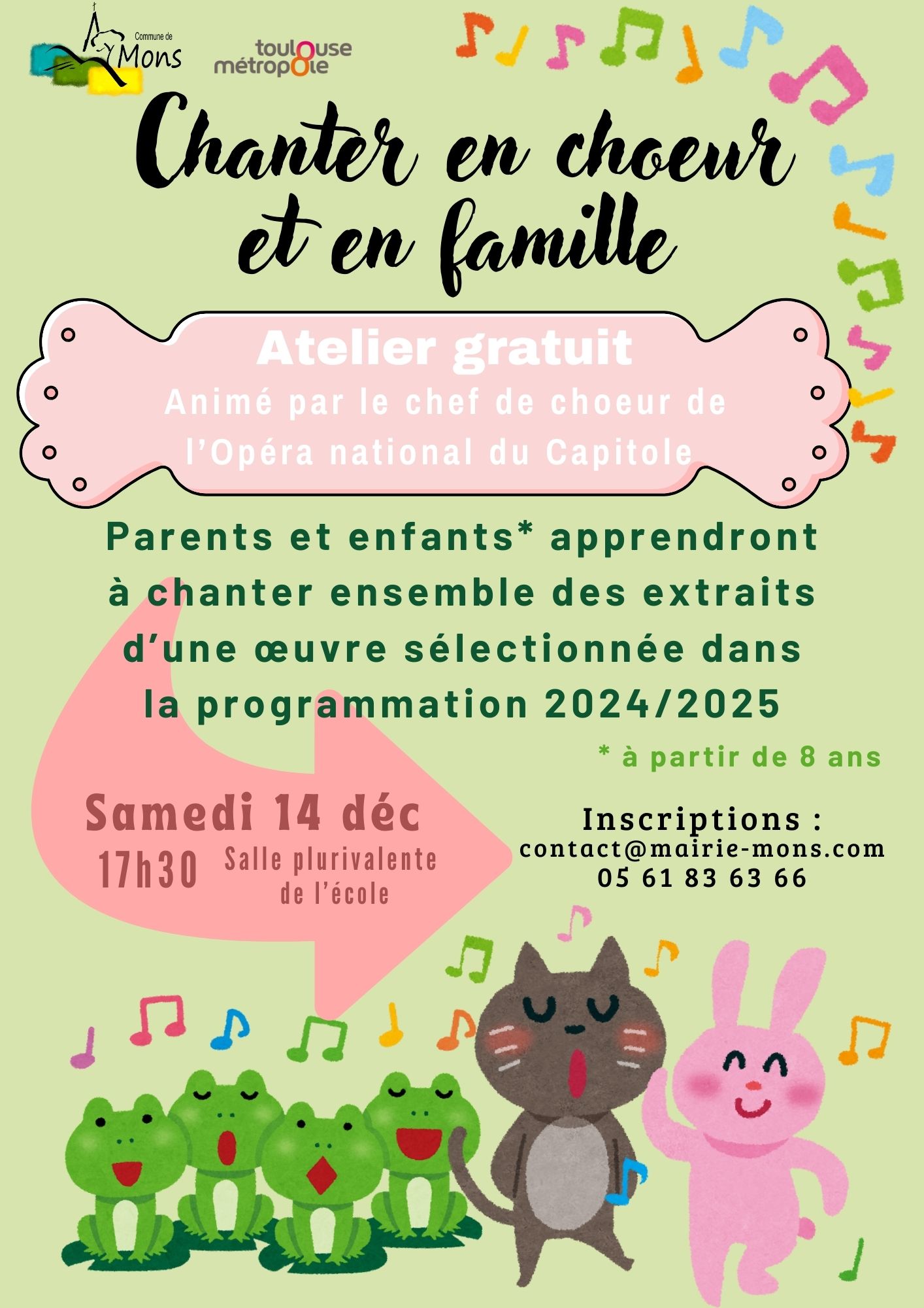 Chanter en chœur et en famille