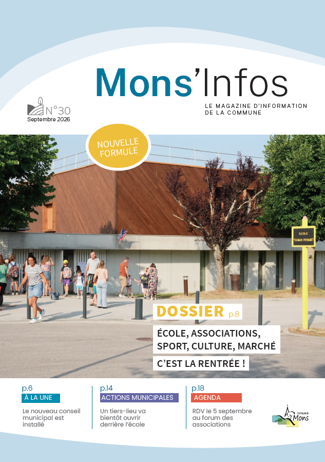 Mons infos N°30 – Septembre 2026